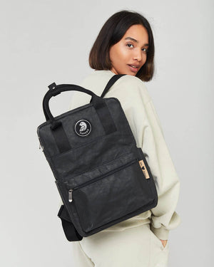 Mochila Papero hecha de papel lynx ii 12 l lavable, ligero, a prueba de lágrimas, impermeable, vegano, sostenible