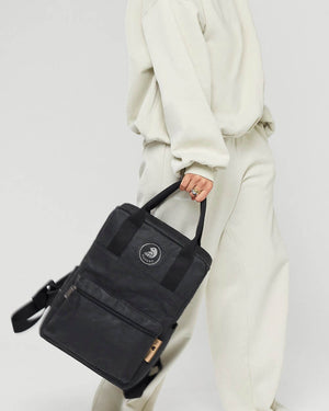 Mochila Papero hecha de papel lynx ii 12 l lavable, ligero, a prueba de lágrimas, impermeable, vegano, sostenible