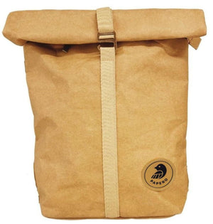 Mochila PAPERO COUGAR unisex mujer de papel, robusta, impermeable vegana ♻Material renovable - PAPERO - Pájaro
