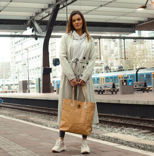 Comprador de Papero hecho de papel Kangoo Light, impermeable, a prueba de lágrimas, sostenible