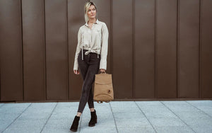 Papero backpack made of paper 3 in 1 Salamander 8L robust, waterproof, vegan, sustainable