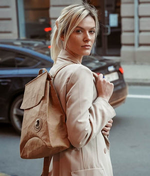 Papero backpack made of paper 3 in 1 Salamander 8L robust, waterproof, vegan, sustainable