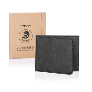 Wallet_with_Muenzfach made of kraft paper