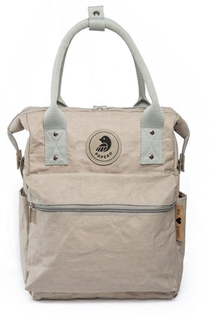 Mochila de Papero hecha de papel lynx 12 l mochila de handbasch 2 en 1, impermeable, a prueba de lágrimas