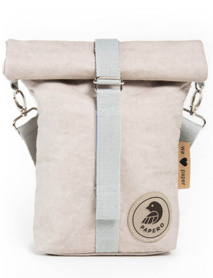 Mochila de reciclaje Papero, bolsa de almuerzo hecha de papel