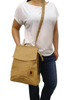 Papero backpack made of paper 3 in 1 Salamander 8L robust, waterproof, vegan, sustainable