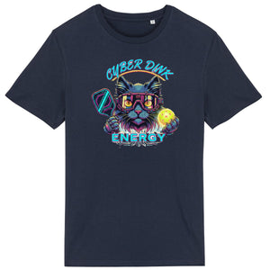 T-shirt - ORGANIC - Cyber Cat Pickleball - Uomo - front_3