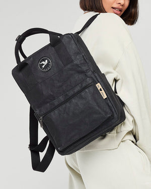 Papero backpack made of paper lynx II 12 l washable, light, tearproof, waterproof, vegan, sustainable