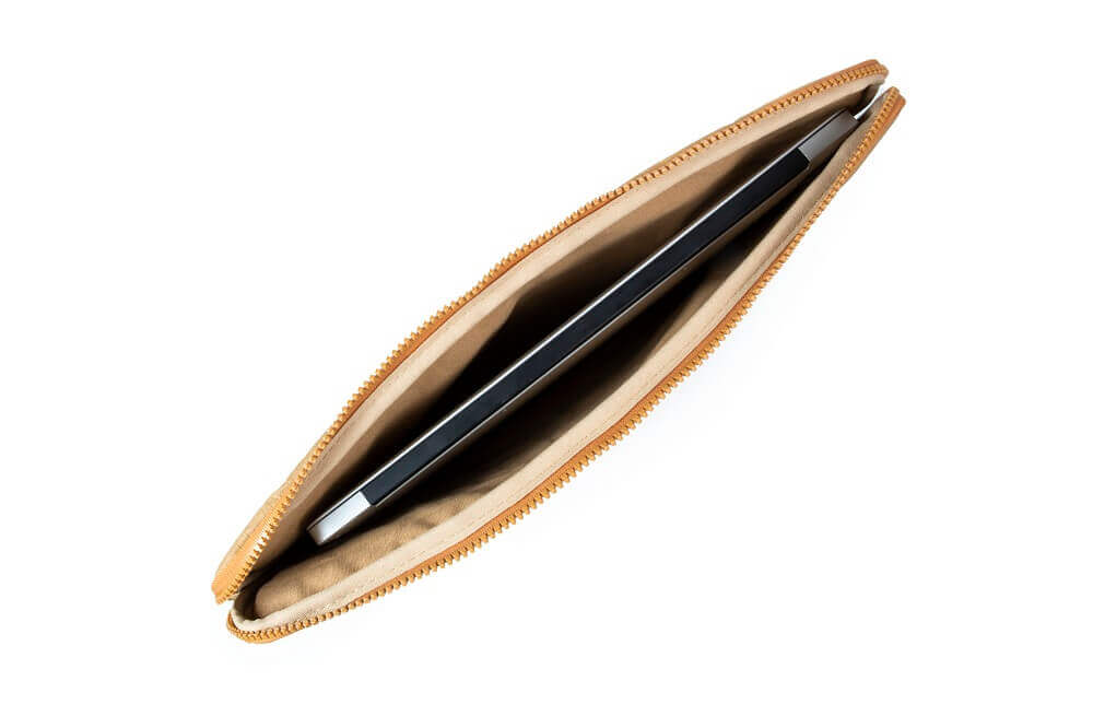 PAPERO Laptoptasche 15,6-Zoll aus Kraftpapier ARMADILLO federleicht, wasserfest, vegan, nachhaltig