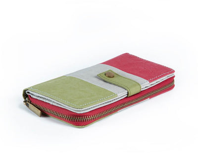 New papero light paper wallet women Cat with integrated RFID protection and coin compartment