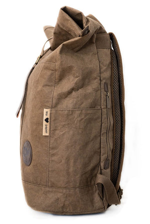 Papero Backpack Yeti 28 L gemaakt van wasbaar Power Paper Light, Scheerproof en waterdichte duurzaam