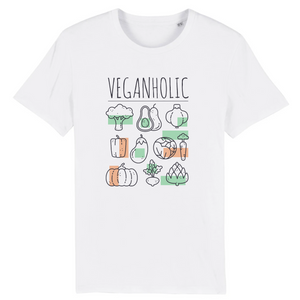 T-shirt-bio-veganholische mannen