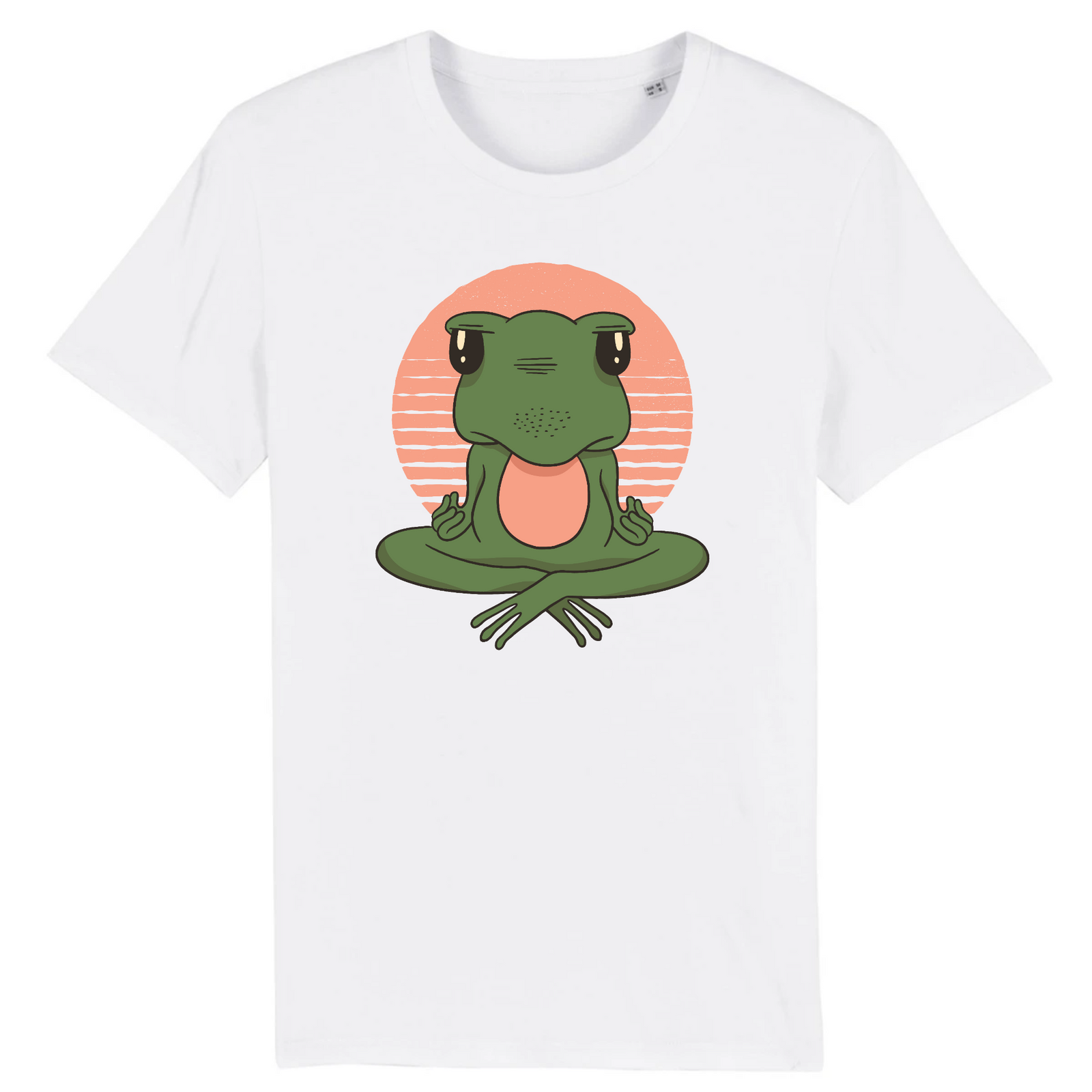 T-Shirt Bio-Frog Yoga Vintage Gentlemen